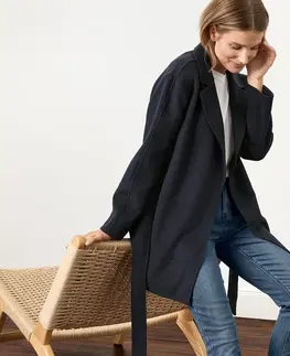 Coats & Jackets Krátky vlnený kabát s kašmírom