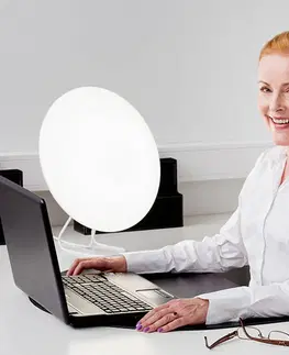 Stolové lampy Innolux Innolux Rondo 400 LED terapeutické svetlo 40 cm