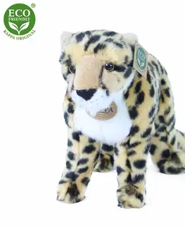 Plyšové hračky RAPPA - Plyšový gepard stojaci 30 cm ECO-FRIENDLY