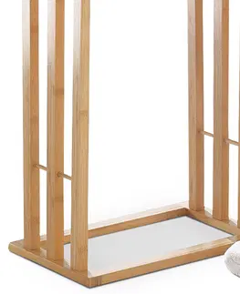 Regály a poličky Bambusový stojan na uteráky, 42 x 82 cm