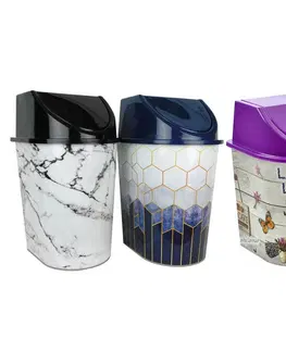 Odpadkové koše MAKRO - Kôš odpadkový 3L rôzne motívy