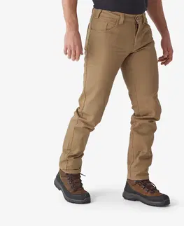 mikiny Úžitkové hrejivé nohavice 500 hnedé