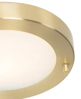 Vonkajsie stropne svietidla Moderné stropné svietidlo zlaté 18 cm IP44 - Yuma