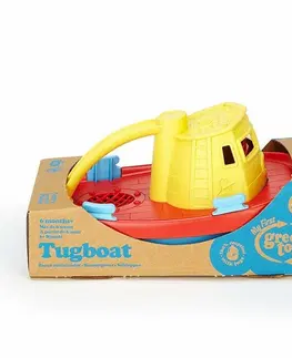 Hračky do vody Green Toys Loďka, žltá