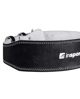 Fitness rukavice Kožený vzpieračský pás inSPORTline NF-9054 čierna