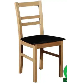 Drevené stoličky Stolička W107 dub wotan tk.primo 8802