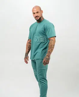 Pánske tričká Tričko s krátkym rukávom Nebbia Dedication 709 Green - L