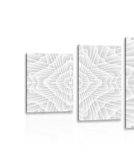 Abstraktné obrazy 5-dielny obraz s kaleidoskopovým vzorom