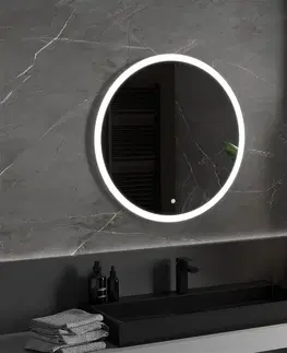 Kúpeľňa MEXEN - Oro zrkadlo s osvetlením 80 cm, LED 6000K, 9824-080-080-611-00