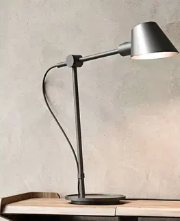 Stolové lampy na písací stôl DFTP by Nordlux Stolná lampa Stay Long, čierna