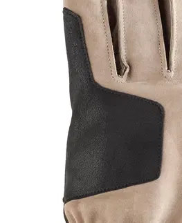 čiapky Poľovnícke rukavice Supertrack kožené hnedé