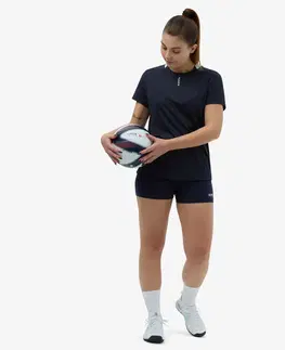 dresy Dámsky volejbalový dres na tréningy modrý