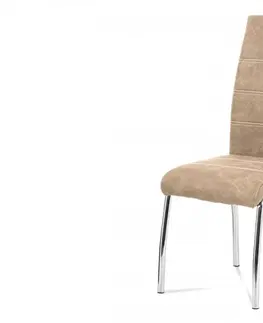 Jedálenské stoličky a kreslá Jedálenská stolička HC-486 Autronic Hnedá