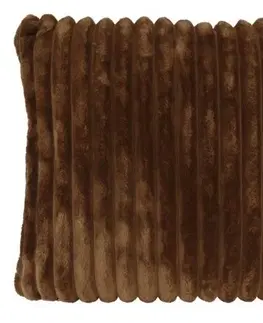 Vankúše Dekoračný vankúš Callie hnedá, 45 x 45 cm