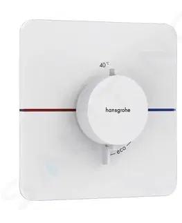 Kúpeľňové batérie HANSGROHE - ShowerSelect Comfort Termostatická batéria pod omietku, matná biela 15588700