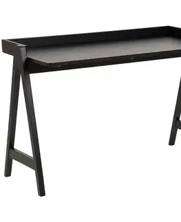 Moderné kancelárske stoly Písací Stôl matt black