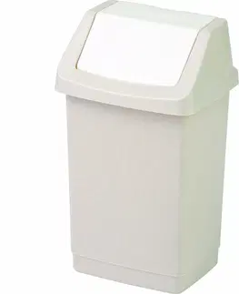 Odpadkové koše CURVER odpadkový kôš CLICK-IT 9l béžový