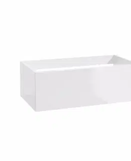 Kúpeľňové komody Kúpeľňová skrinka METRO SYSTEM B80 0D1S biela