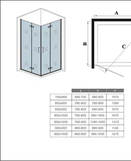 Sprchovacie kúty H K - Obdĺžnikový sprchovací kút MELODY R108, 100x80 cm sa zalamovacím dverami vrátane sprchovej vaničky z liateho mramoru SE-MELODYR108 / SE-ROCKY-10080