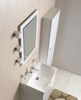 Kúpeľňa SAPHO - MITRA umývadlová skrinka 59,5x70x45,4 cm, biela MT061
