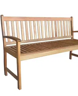 Záhradné drevené lavičky Drevený záhradný nábytok drevená lavica 3-miestna