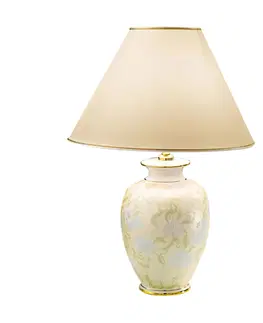 Stolové lampy austrolux Stolná lampa Giardino Perla ručne maľovaná Ø 40 cm