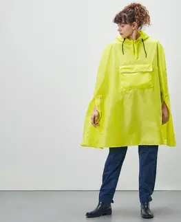 Coats & Jackets Pončo do dažďa, unisex, limetkové