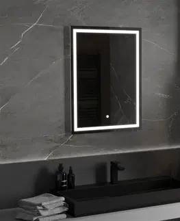Kúpeľňa MEXEN - Miko zrkadlo s osvetlením 60 x 80 cm, LED 600 9819-060-080-611-00