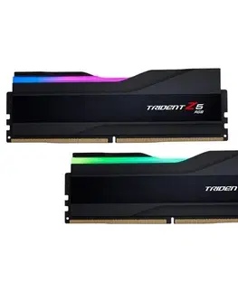Pamäte G.SKILL 64GB kit DDR5 5600 CL36 Trident Z5 RGB black F5-5600J3636D32GX2-TZ5RK