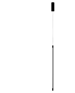 Svietidlá Zam Zam 20121 - LED Luster na lanku LED/12W/230V čierna 
