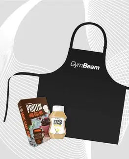 Zmesi na prípravu jedál GymBeam Protein Mug Cake Mix 500 g vanilka s kúskami čučoriedok