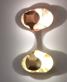 Nástenné svietidlá Knikerboker Knikerboker Gi.Gi nástenné LED svietidlo bronz