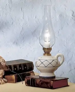 Stolové lampy Ferroluce Stolová lampa Rustico v štýle vidieckeho domu