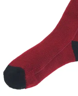 Vyhrievané ponožky a podkolienky Vyhrievané podkolienky Glovii GQ3 červená - L