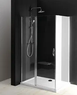 Sprchovacie kúty GELCO - ONE sprchové dvere s pevnou časťou 800 mm, číre sklo GO4880