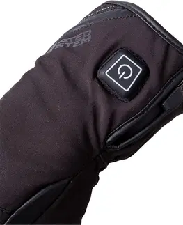 Zimné rukavice Vyhrievané moto a lyžiarske rukavice W-TEC HEATnoir čierna - S