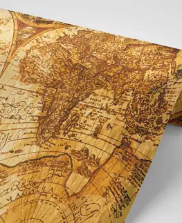 Samolepiace tapety Samolepiaca tapeta kreslená mapa minulosti