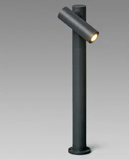 LED reflektory a svietidlá s bodcom do zeme FARO BARCELONA Vonkajšie bodové LED svetlo Spy-2, 43,5 cm