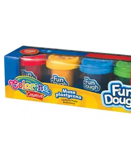 Kreatívne a výtvarné hračky PATIO - Colorino modelovacia hmota - Fun Dough 4 farby