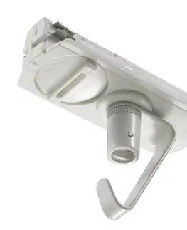 Svietidlá pre 1fázové koľajnicové svetelné systémy Nordlux Adaptér na záves pre koľajnicový systém Link biely