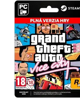 Hry na PC Grand Theft Auto: Vice City [Steam]