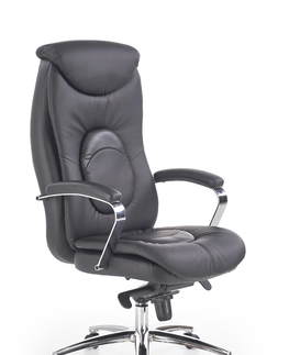 Kancelárske stoličky HALMAR Quad kancelárske kreslo s podrúčkami čierna