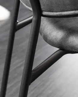 Jedálenské stoličky a kreslá Jedálenská stolička 2 ks CHRYSAOR Dekorhome Horčicová