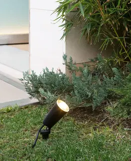 Vonkajšie svietidlo s bodcom do zeme FARO BARCELONA Lampa na stenu zapichnutie do zeme v jednom – Toni
