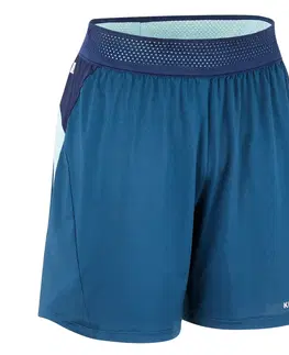 futbal Dámske futbalové šortky modré