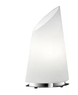 Stolové lampy BANKAMP Stolná lampa BANKAMP Sail zo skla, výška 42 cm, stmievanie