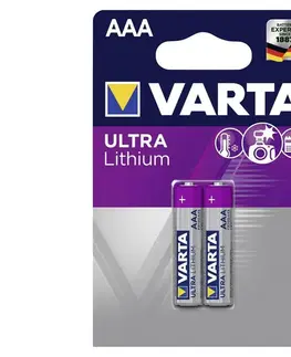 Predlžovacie káble VARTA Varta 6103301402 - 2 ks Líthiová batéria ULTRA AAA 1,5V 