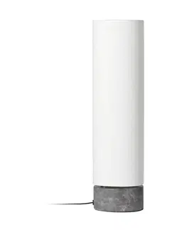 Stolové lampy GUBI GUBI Unbound stolná LED lampa biela