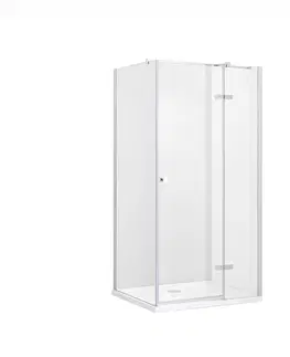 Sprchovacie kúty HOPA - Štvorcový sprchovací kút PIXA BLACK - Smer zatvárania - Ľavé (SX) BCPIXA90CTVELB