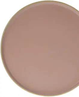 Taniere Kamenionvý jedálenský tanier Magnus 26,5 cm, ružová